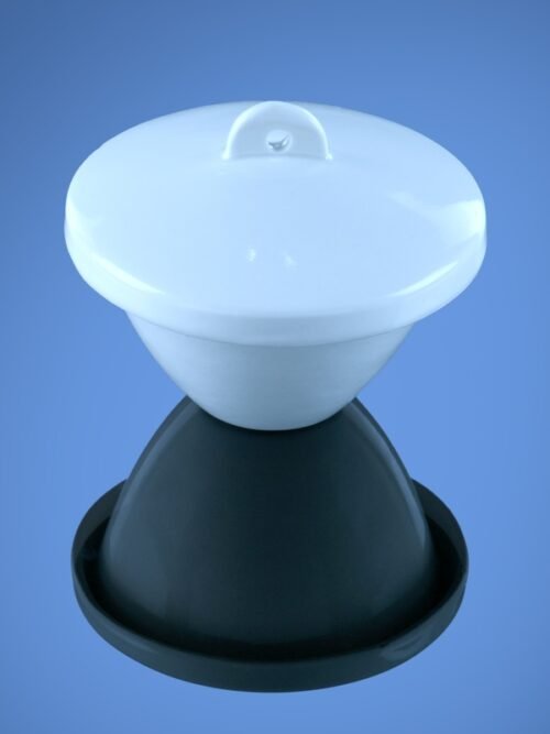 Crucible Silica with Lid