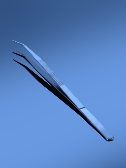 Forceps Curved Fine Points