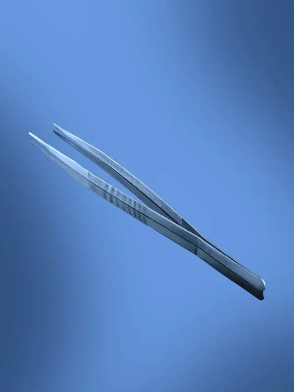 Forceps Curved Blunt Points