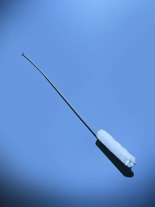 Test tube brush for laboratory glassware cleaning