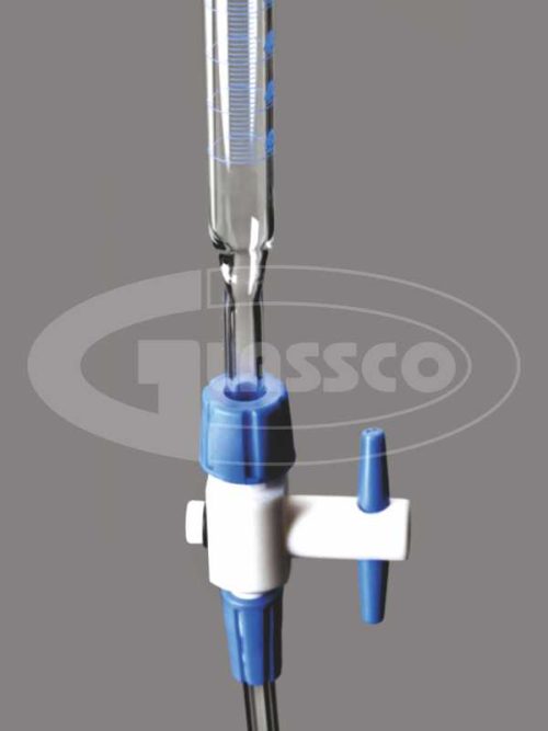 burette with ptfe detachable stopcock