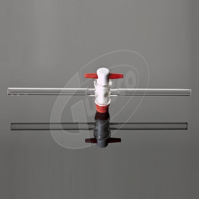 PTFE Key stopcock straight ASTM New