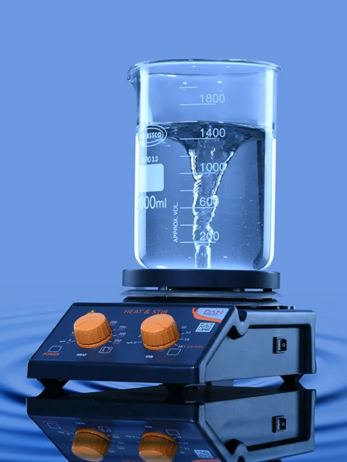 Magnetic Stirrer with Analog Hotplate Stainless Steel Top