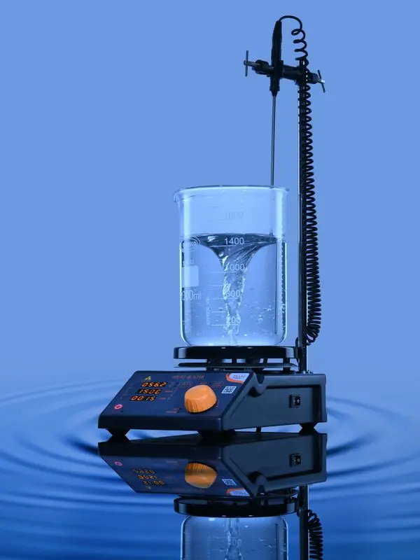 Magnetic Stirrer with Digital Hotplate Ceramic Coated SS Top