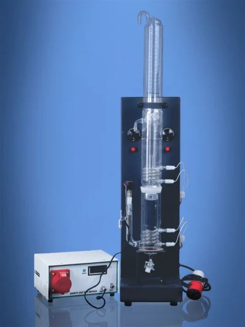 All Quartz Double Water Distillation Unit Vertical Model with Safety cutoff