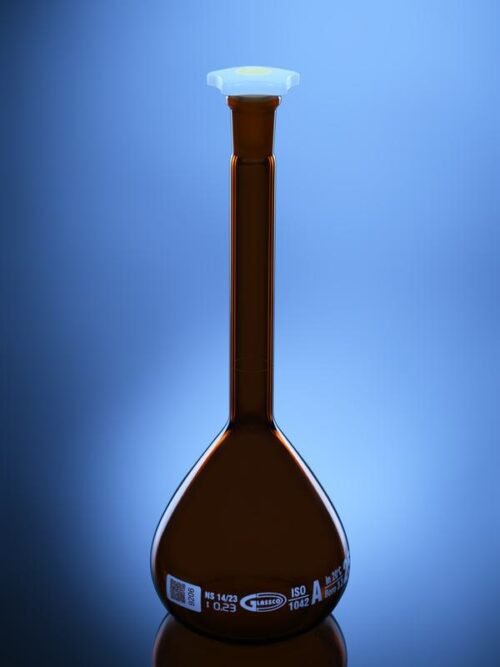 Amber Volumetric Flask Class-A