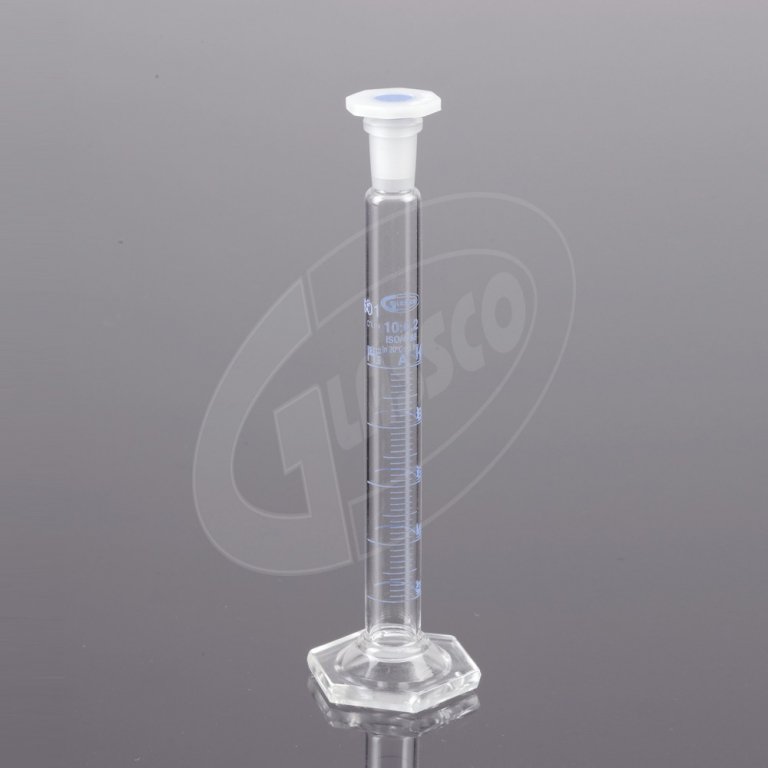 Mixing Cylinder with Hexagonal base, Class-A - Glassco laboratory ...