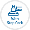 with stopcock