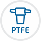 PTFE Stopcocks regulate the flow of liquids or low pressure gases & serve many functions in the laboratory & has the distinct advantages over glass for use with high vacuum & being much easier to clean due to grease free operation. For liquid applications, it also means that you will not contaminate your reaction mixture with grease. PTFE keys are interchangeable and replaceable so that there is no need for “matching the pairs” during cleaning.