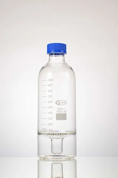 Bottle, HPLC Mobile Phase, USP, PP Screw Cap (GL-45)