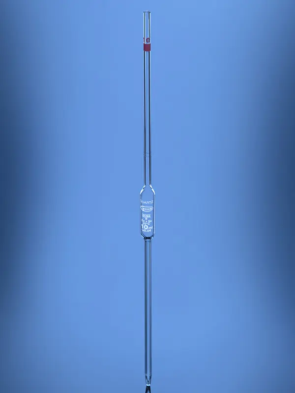 Pipette Transfer Volumetric Class B Quartzware