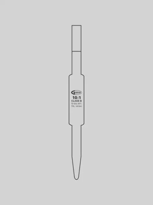 Pipette, Transfer, Volumetric, Class B, Quartzware Q125.540.01