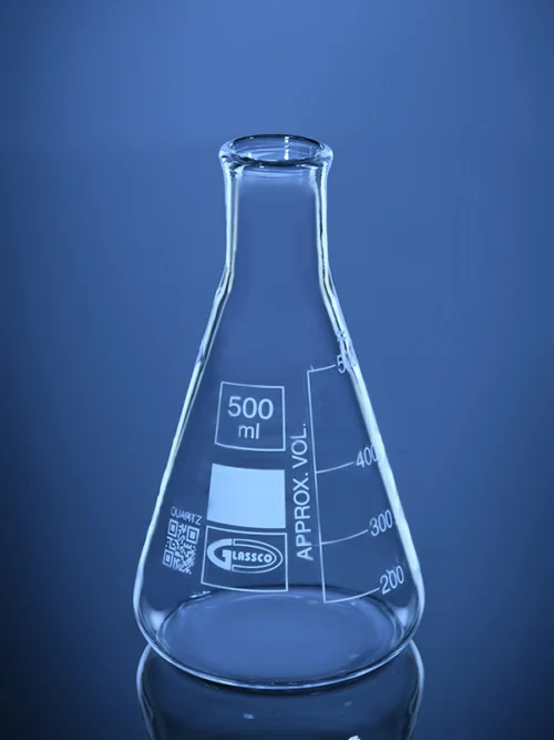 Flask Erlenmeyer Quartzware