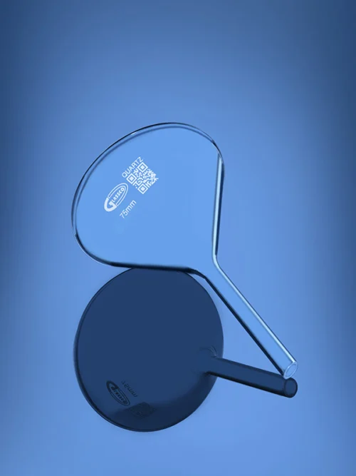 Funnel with stem Quartzware