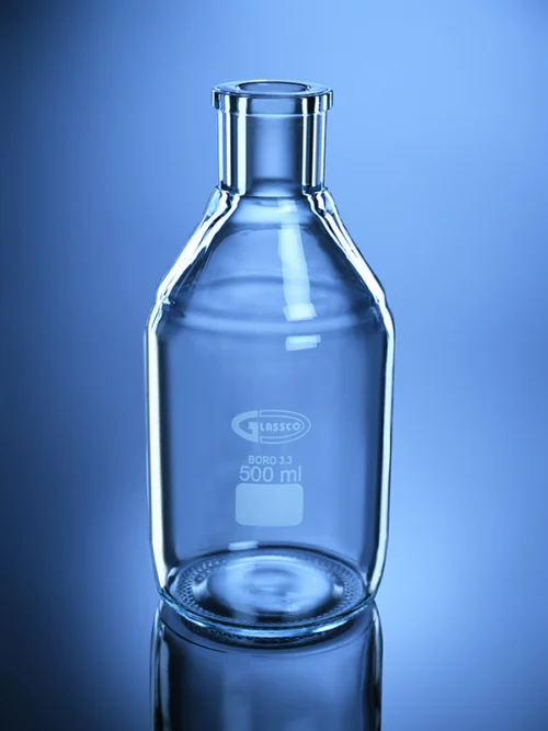 Bottle Reagent with hollow stopper (Quartzware)