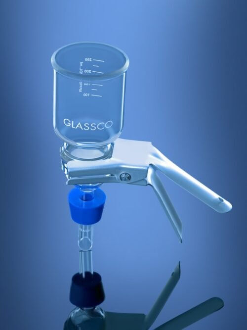 Filter holder with PTFE faced filter