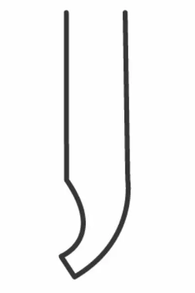 Long Press Bent Tip