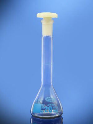 Class A Clear Glass Trapezoidal Volumetric Flask