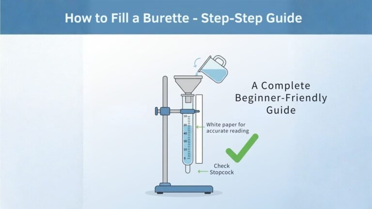How to Fill a Burette - Step-Step Guide