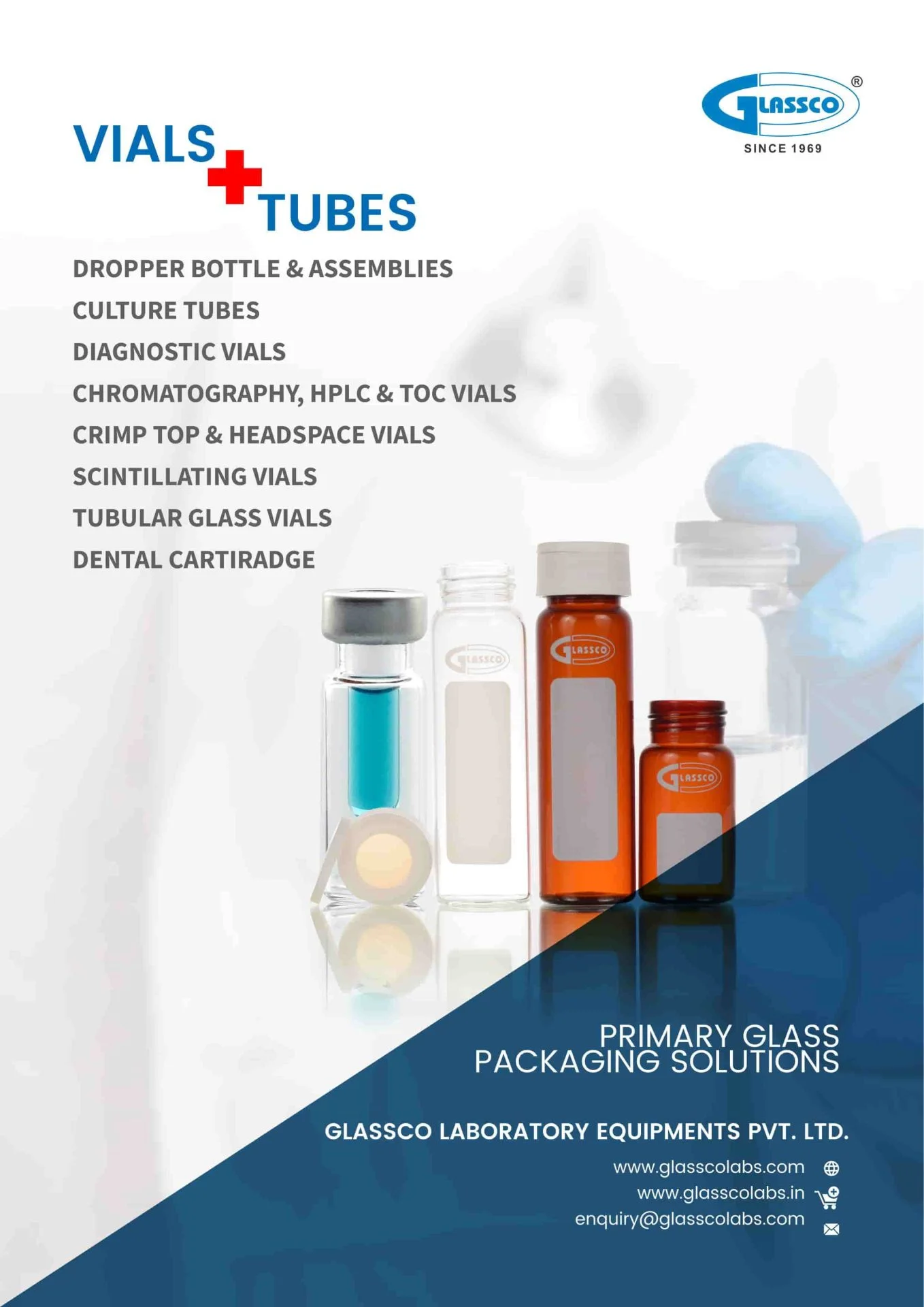 Disposable Vials Catalogue