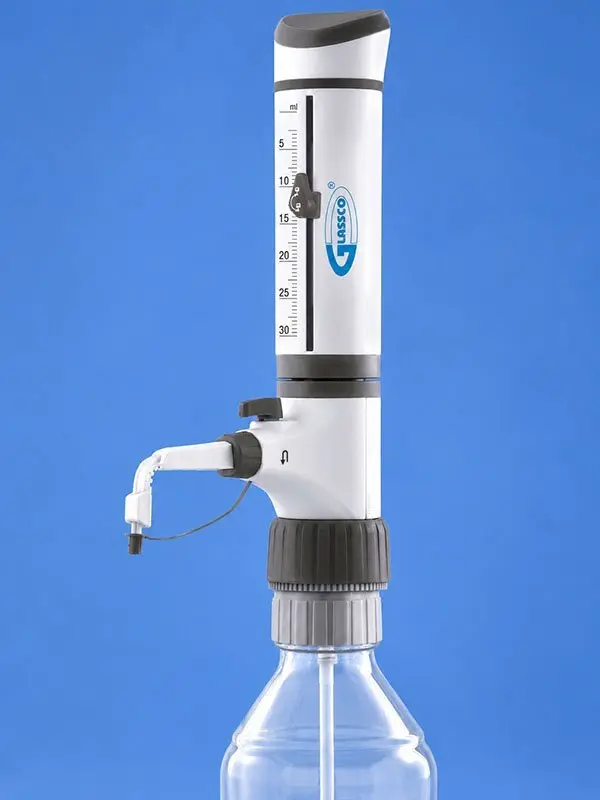 Bottle Top Dispenser For Hydrofluoric ACID And High Purity Acids