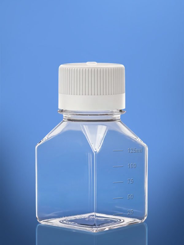 Polycarbonate Media Bottle with Cap